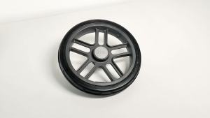 Buggy Tire For Uppababy Vista V1/V2 Pushchair Front or Back Wheel Customized PU Tubeless Tyre Cover Baby Stroller Accessories