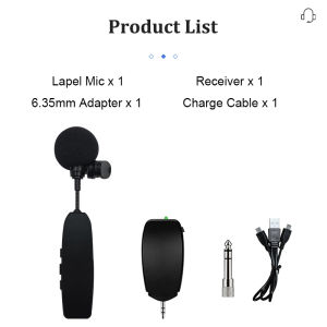 2.4G Wireless Headworn Microphone Dual Use Headset Handheld Mic 3.5mm 6.35mm Plug Rechargeable Wireless Mic for Amplifier Mixer Teacher Tour Guide Fitness Instructor