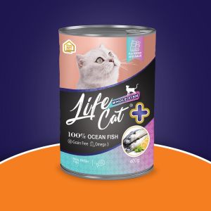 Life cat plus 400gr makanan basah kucing