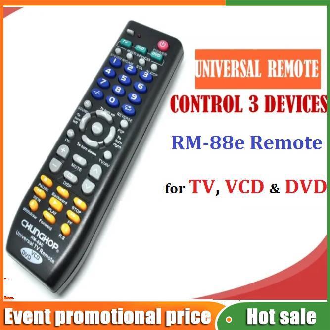 RM-88E Universal Remote for TV DVD VCD 3in1 Universal Remote Control ...
