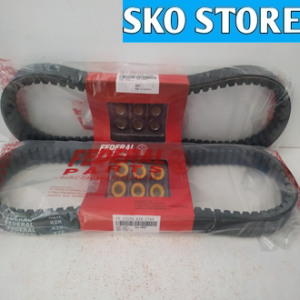 Vbelt FP-231PA-KZR-2700 FEDERAL Vanbelt Vanbel V belt Vbelt Set + Roller V Belt VARIO 125 FI Original Murah