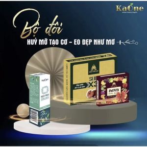 Slim X3 giảm cân chính hãng Đông y mộc linh  kèm Detox giảm cân + Kẹo Pro xổ mỡ Siết Eo hiệu quả ( Combo 3 món )