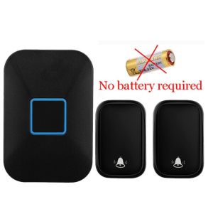 Wireless Doorbell NO Need Battery Self Powered Doorbell 60 Ringtones 5 Volumes Waterproof Door Bell Wireless150M Range
