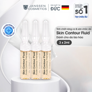 Tinh chất nâng cơ săn chắc da Janssen Cosmetics Skin Contour Fluid 3 ống x 2ml & 1 ống lẻ 2ml