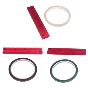 1/4 10Inch Tape Splicing Set and Leader Tape Open Reel Splicing Kit Metal Tape Splicing Blocks for Recorders