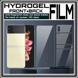 ANTI GORES HYDROGEL BENING SAMSUNG GALAXY Z FLIP 6 Z FLIP 5 Z FLIP 4 Z FLIP 3 Z FLIP 2 Z FLIP SCREEN PROTECTOR CLEAR TRANSPARAN FRONT JELL PELINDUNG LAYAR SCREEN GUARD FULL COVER