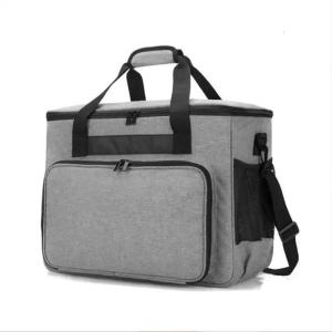 Portable Sewing Set Organizers With Multiple Compartments Polyester Storage Pouch for Needle Scissors Thread