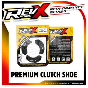 RevX Racing Clutch Shoe Lining for M3/MIOI125/PCX 160/BURGMAN V2/CLICK/PCX/ADV 150 /NMAX/AEROX V1&V2/BEAT FI
