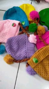 KUPLUK BAYI/ KUPLUK BAYI MOTIF STROBERI KUPLUK BAYI RAMAH RAMBUT YANG BISA RIKUES NAMA