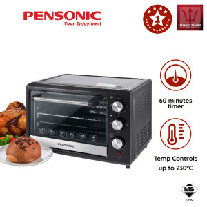 Pensonic Electric Oven 3D Diamond Surface Inner Wall (25L) | PEO-2511