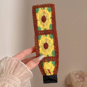 ใช้กันอย่างแพร่หลาย กิ๊บติด เครื่องประดับศีรษะ การจัดผมเสีย เอกลักษณ์ ไฮไลท์แฟชั่น เรียบร้อยและสวยงาม ห่วงผมเพื่อล้างหน้าและผมคงที่