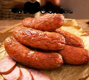 Harbin Flavor Red Sausage Northeast Specialty Traditional Food Garlic Red Sausage Ready to Eat Single Portable Red Sausage 125g * 1