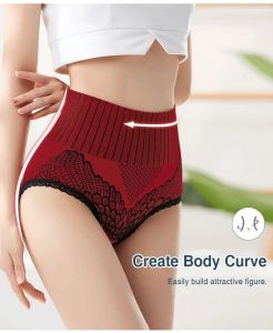 Angel wings high waist butt-lift abdomen underpants