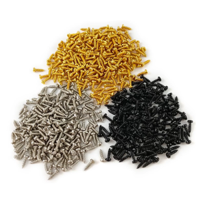 100Pcs Electric Guitar Pickguard Screws Guitar Scratchplate Mounting Screws Guitar Parts Musical Instruments Accessory