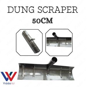 Multi Size Stainless Steel Farm Scraper for Animal Waste Cleaning 40cm 50cm 60cm Heavy Duty