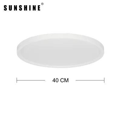 SUNSHINE LED Ultra-thin Ceiling Light 24W 32W Tri-Colors Ceiling Lamp For Bedroom Indoor Kitchen Lighting