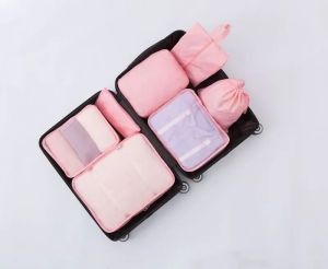 🔥[SG STOCK]7pcs/Set Travel Storage Bag Luggage Storage Bag Set Clothes Suitcase Clothes Underwear