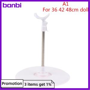 banbi Universal 36/42/48/60cm Dolls Stainless Steel Display Adjustable Stand Holder