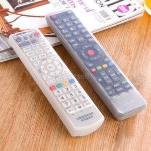 TV Remote Control Cover Protective Holder Transparent Silicone Air Conditioner Remote Control Dustproof Protective Cover