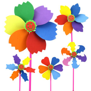 Kids Children EVA DIY Windmill Wind Mill/Goodies Gift Present/Art Craft/Kindergarten Activity Aktiviti Kraftangan Tadika Taska Kincir Angin Kanak
