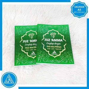 Juz Amma lengkap dengan doa doa pilihan | asmaul husna | bahan kertas HVS