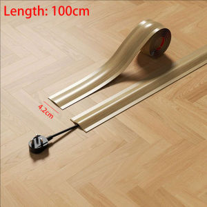 YESPERY Cable Cover Protector PVC Self-Adhesive Wire Protection Strip Wear Resistant Prevent Trip Wall And Floor Wire Organizer For Home