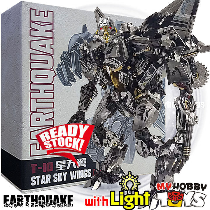 Earthquake Transformable Robot - T10S T-10S Star Sky Wings Tattoo