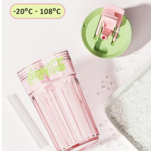 Ly Nhựa GERM Coca-Cola 450ml - Nhựa Tritan Chịu Nhiệt - Ly Nhựa Trong Suốt - GE-CK24SS-S74