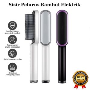 [ YM ACC ] Catok Sisir Pelurus Rambut Premium 2 IN 1 / Catokan Sisir Rambut 2in1 FH909