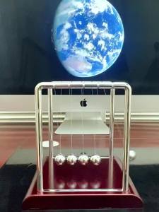 fcpB Newtons Cradle Desktop Decoration Steel Ball Physics Experiment Toy Single Pendulum Wave Ball Modern Simplicity Abstract Design R7T9Y