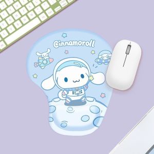 Cute Sanrio Mouse Pad Non Slip Sponge Wrist Rest Kuromi Cinnamoroll Melody Mouse Pad Wrist Support Ergonomic Arm Rest