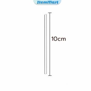 ItemMart Glass Stirring Rod Laboratory tools 10cm 20cm 30cm for Science Lab Kitchen Science Education