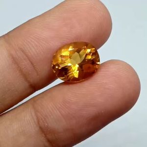 Batu Permata Asli Natural Golden Citrine Top Luster Super Clean Kristal Asli Original