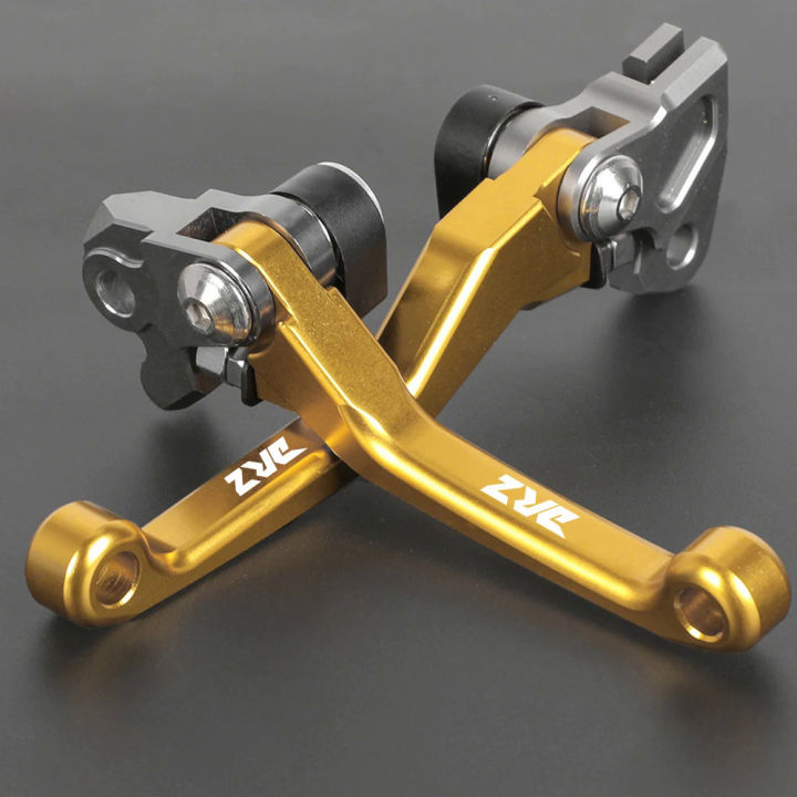 [2]Motorcycle Aluminum Brake Clutch Levers Dirt Bike Pivot Lever Handle