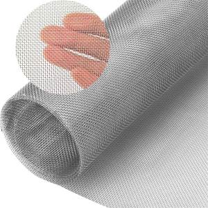 LeY Xuan 304 Stainless Steel Woven Mesh Wire Mesh Window Mesh for Door Screen Patio Screen Cabinet Stainles Steel Screen Net