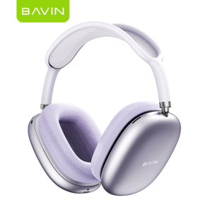 BAVIN BH70 Wireless Bluetooth 6.0 Headphones Hi-Res Audio Compatible w/ Microphone for iPh & Android Devices