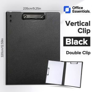 A4 Clip File Folder Solid Stationery Portable With Metal Folder School Office