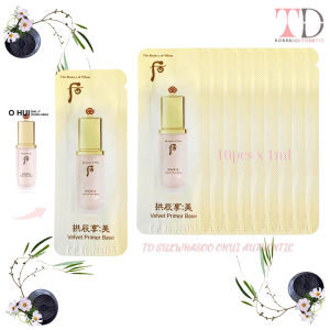 10 gói Kem Nền Whoo Velvet Liquid Foundation Spf30/pa++ 1ml Kem Nền Chống Nắng Che Khuyết Điểm No.21
