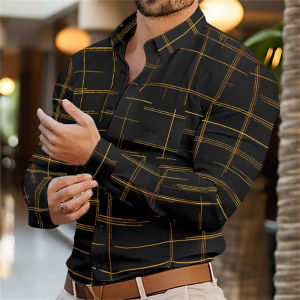 2026 Mens Shirt Long Sleeve Fashion Lapel Single Breasted Cardigan Hawaiian Casual Mens Shirt XS-6XL Real Pocket Shirt Summer