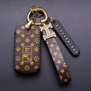 Sarung Kunci For Honda Click 150 Vario 150 Airblade 150 Remote Key Cover Leather Case Keychain