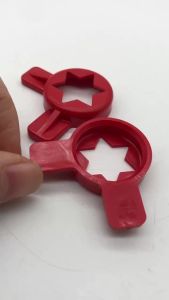 4Pcs Ice Cream Machine Spare Parts Modeling Cap Flower Mouth For 708 602 8757 716 339 Ice Cream Machine Replacement