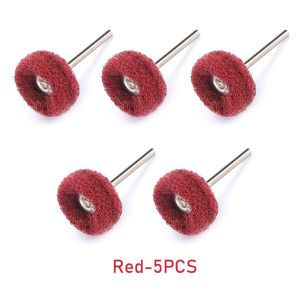 5Pcs Mata Sikat Poles Bor Gerinda Mini Tuner Dremel Polishing Brush Mata Bor Sikat Nylon Mini Mata Bor Sikat Poles Besi Stainless Buffing Mata Bor Poles Ampelas Sikat Gosok Fiber Gerinda Mini Drill Mata Bor Kain Gosok