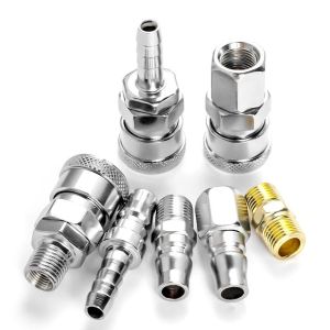 Tekiro Coupler SH SF SM SP / Quick Coupler Sambungan Sok Angin 1/4" (20) Original