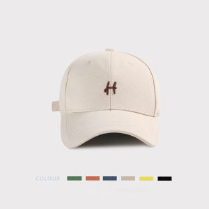 Mũ Bóng Chày Nam Thêu Chữ H Thời Trang Mới Mũ Che Nắng Thường Ngày Mùa Xuân Hè Cho Nam Nữ Mũ Ngoài Trời Mũ Phi Giới Tính