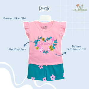 SETELAN BAJU ANAK CEWEK 1-8 TAHUN "WONDERFUL SERIES" / SETELAN BAJU ANAK KELFI
