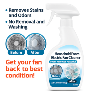 Powerful Stain Removal Household Foam Fan Cleaner