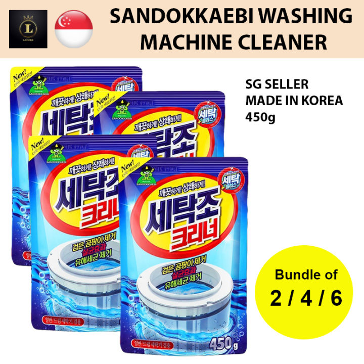 [Ready Stock]Sandokkaebi Washing Machine Cleaner Powder Detergent