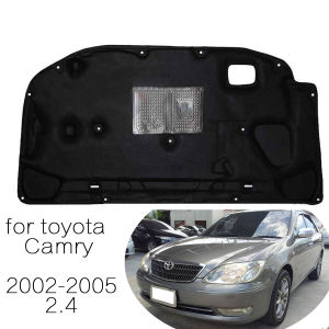 Insulation hood cover For Toyota Camry 2.4 2002 2003 2004 2005 VX30 Car Heat Sound Insulation Cotton Front Hood Engine Firewall Mat Pad Cover Noise Deadener
