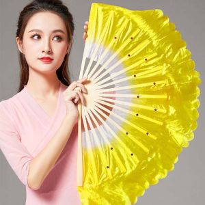 Alat Tari Props Sutra Warna-warni Untuk Tari Perut Kipas Rumbai Kipas Tari Warna/ Kipas Rumbai