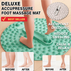 Multifunctional Magnetic Foot Massager Acupressure Mat 10 Minute Fast Pain Relief Reflexology Therapy Board